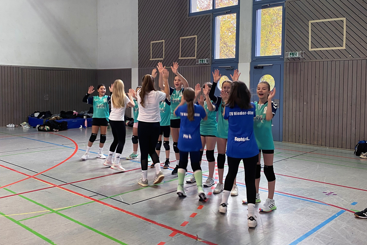 U14 weiblich: Ungeschlagen zur Meisterrunde!